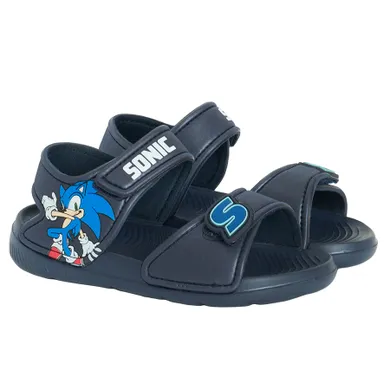 Cool Club, Sandały chłopięce, granatowe, Sonic the Hedgehog