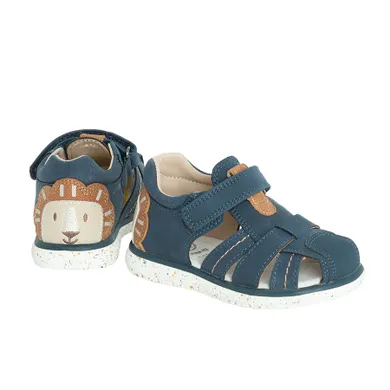 Cool Club, Sandały chłopięce, pachnące, granatowe, Zdrowa Stopa