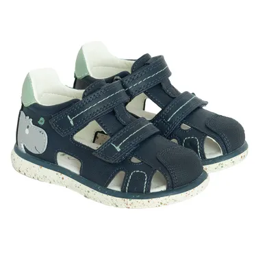 Cool Club, Sandały chłopięce, pachnące, granatowe, Zdrowa Stopa