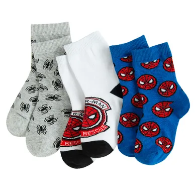 Cool Club, Skarpetki chłopięce, mix, Spider-Man, zestaw, 3 szt.