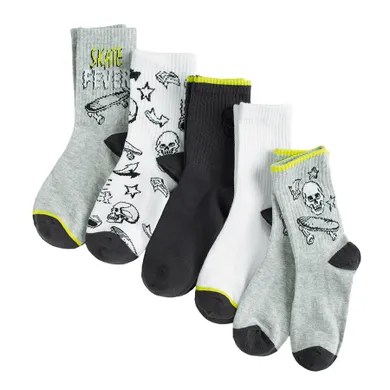 Cool Club, Skarpetki chłopięce, mix, zestaw, 5 szt.