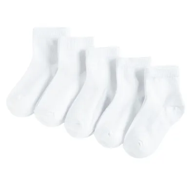Cool Club, Skarpetki dziecięce, białe, zestaw, 5 szt.