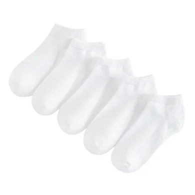 Cool Club, Skarpetki dziecięce, stopki, białe, zestaw, 5 szt.