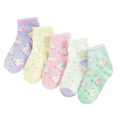 Cool Club, Skarpetki dziewczęce, mix, zestaw, 5 szt.