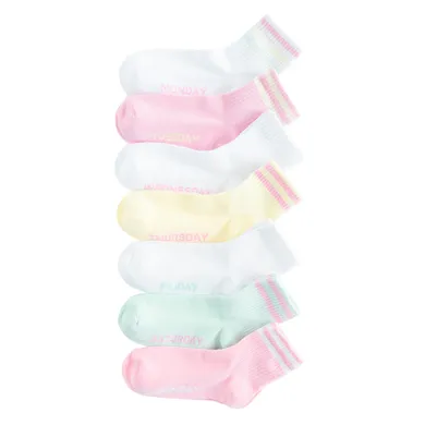 Cool Club, Skarpetki dziewczęce, mix, zestaw, 7 szt.