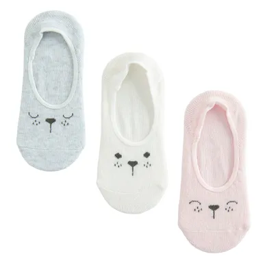 Cool Club, Skarpetki dziewczęce, stopki do balerin, mix, zestaw, 3 szt.