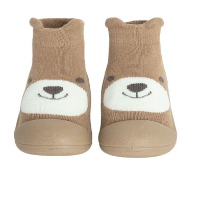 Cool Club, Skarpetobuty chłopięce, brązowe, podeszwa Barefoot