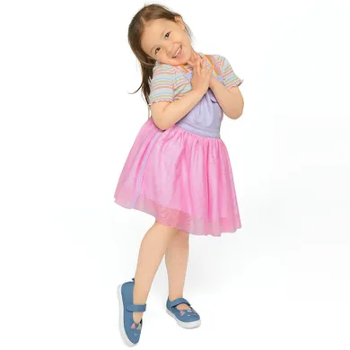 Cool Club, Spódnica ogrodniczka dziewczęca, fioletowa