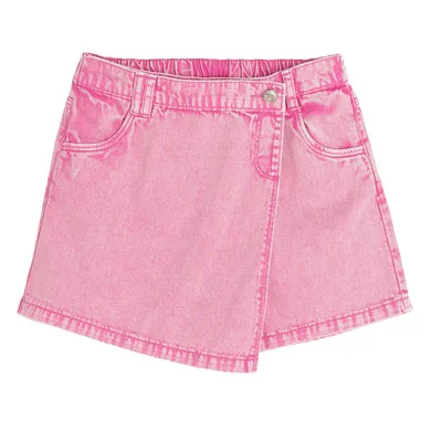Cool Club, Spódnico-spodnie jeansowe dziewczęce, różowe