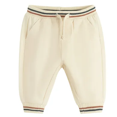 Cool Club, Spodnie dresowe chłopięce, ecru
