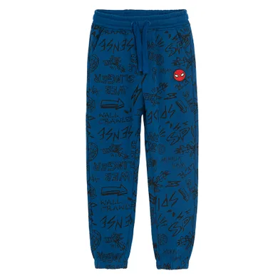 Cool Club, Spodnie dresowe chłopięce, niebieskie, Spider-Man