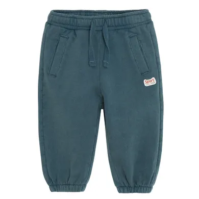 Cool Club, Spodnie dresowe chłopięce, ocieplane, granatowe