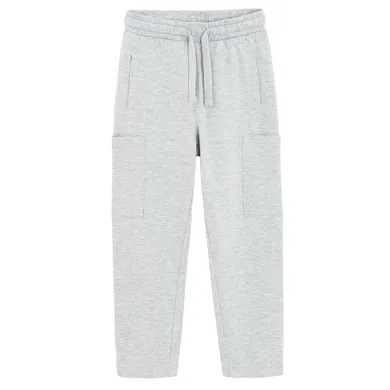 Cool Club, Spodnie dresowe chłopięce, relaxed, szare
