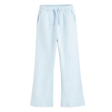 Cool Club, Spodnie dresowe dziewczęce, flare, ocieplane, niebieskie