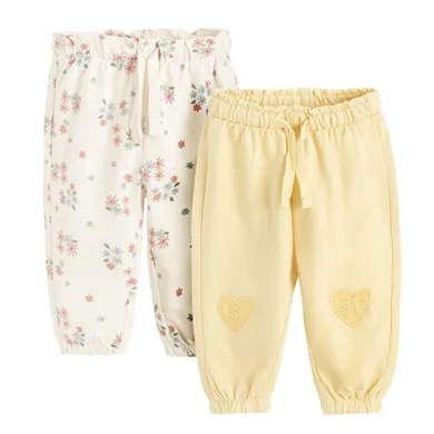 Cool Club, Spodnie dresowe dziewczęce, mix, zestaw, 2 szt.