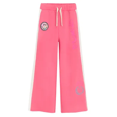 Cool Club, Spodnie dresowe dziewczęce, różowe, SmileyWorld
