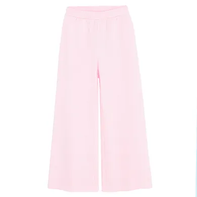 Cool Club, Spodnie dresowe dziewczęce, wide, różowe