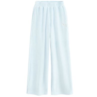Cool Club, Spodnie dresowe dziewczęce, wide, welurowe, niebieskie