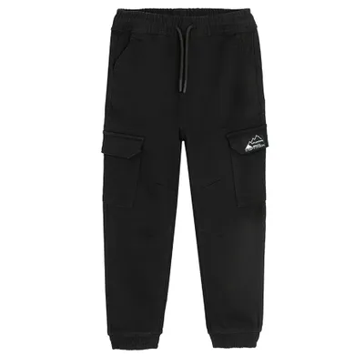 Cool Club, Spodnie jeansowe chłopięce, jogger, czarne