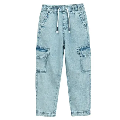 Cool Club, Spodnie jeansowe chłopięce, jogger, niebieskie