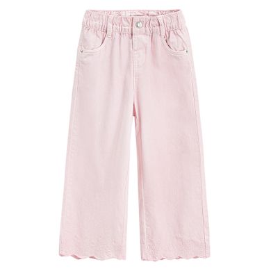 Cool Club, Spodnie jeansowe dziewczęce, culotte, różowe