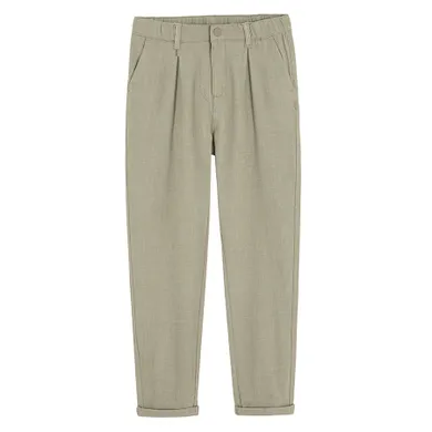 Cool Club, Spodnie materiałowe chłopięce, beżowe