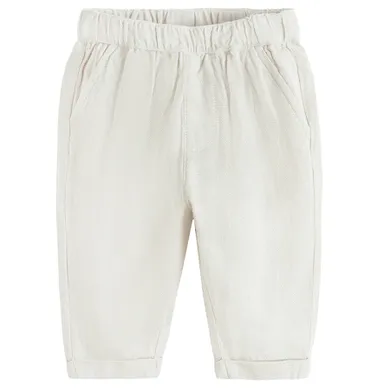 Cool Club, Spodnie materiałowe chłopięce, beżowe