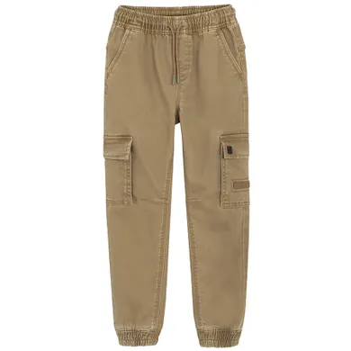 Cool Club, Spodnie materiałowe chłopięce, jogger, brązowe