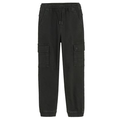 Cool Club, Spodnie materiałowe chłopięce, jogger, czarne