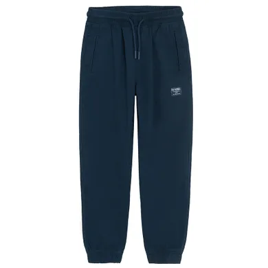 Cool Club, Spodnie materiałowe chłopięce, jogger, granatowe