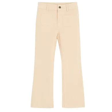 Cool Club, Spodnie materiałowe dziewczęce, beżowe