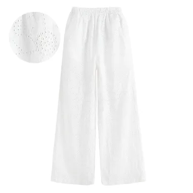 Cool Club, Spodnie materiałowe dziewczęce, białe