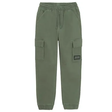 Cool Club, Spodnie materiałowe, jogger, khaki