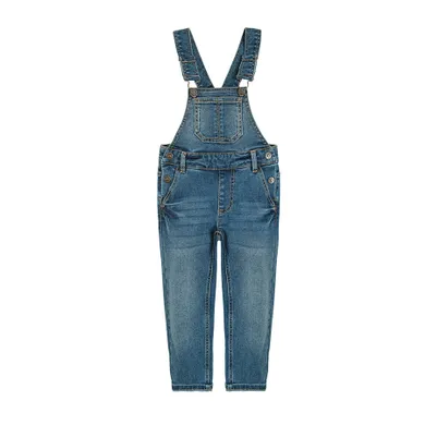 Cool Club, Spodnie ogrodniczki jeansowe chłopięce, denim, Wild by nature