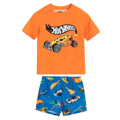 Cool Club, Strój kąpielowy chłopięcy dwuczęściowy, UV 50, mix, Hot Wheels
