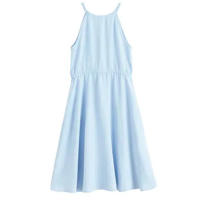 Cool Club, Sukienka dziewczęca bez rękawów, niebieska