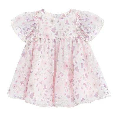 Cool Club, Sukienka dziewczęca z krótkim rękawem, fioletowa