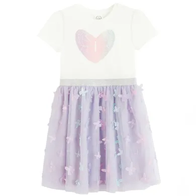 Cool Club, Sukienka dziewczęca z krótkim rękawem, mix