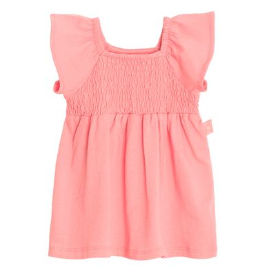 Cool Club, Sukienka dziewczęca z krótkim rękawem, różowa
