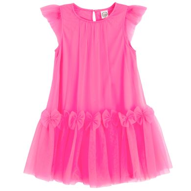 Cool Club, Sukienka dziewczęca z krótkim rękawem, różowa