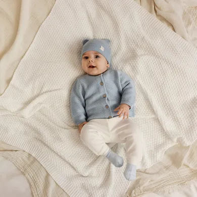 Cool Club, Sweter chłopięcy, rozpinany, niebieski