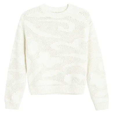 Cool Club, Sweter dziewczęcy, biały