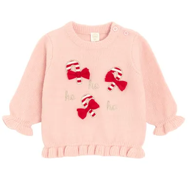 Cool Club, Sweter dziewczęcy, różowy