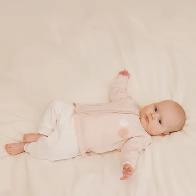 Cool Club, Sweter dziewczęcy, rozpinany, różowy