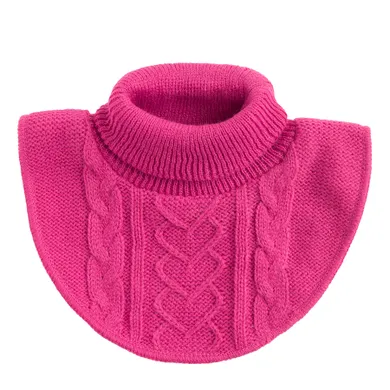 Cool Club, Szalik dziewczęcy z golfem, różowy