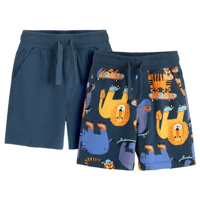 Cool Club, Szorty chłopięce, niebieskie, zestaw, 2 szt.