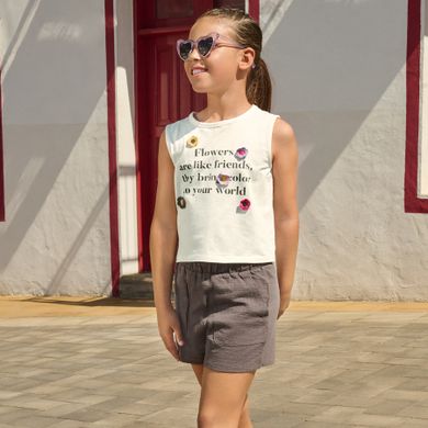 Cool Club, Szorty dziewczęce, grafitowe