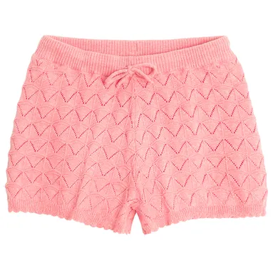 Cool Club, Szorty dziewczęce, sweterkowe, różowe