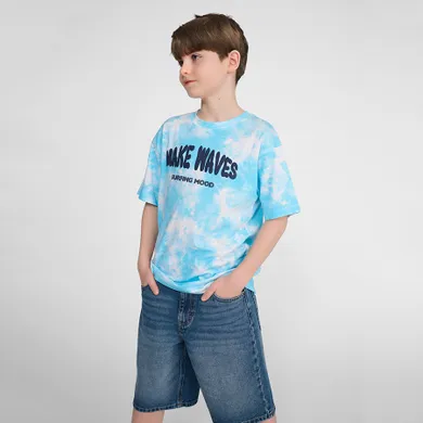 Cool Club, Szorty jeansowe chłopięce, loose fit, niebieskie