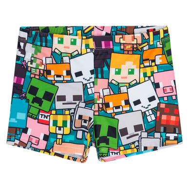 Cool Club, Szorty kąpielowe chłopięce, mix, UV 50, Minecraft